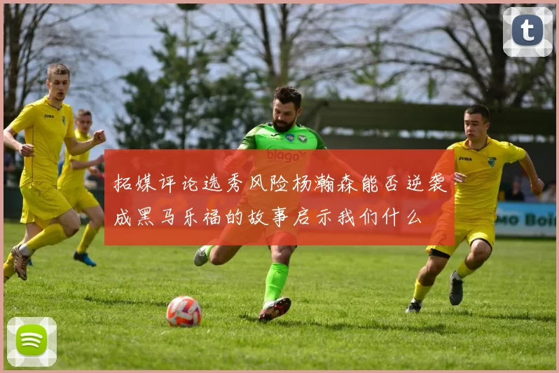 拓媒评论选秀风险杨瀚森能否逆袭成黑马乐福的故事启示我们什么